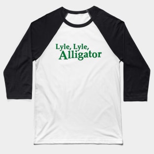 Lyle, Lyle, Alligator Baseball T-Shirt